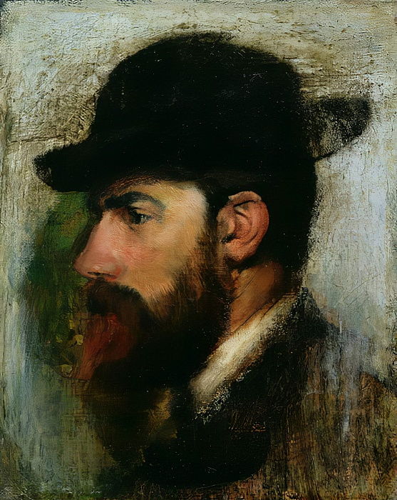 Edgar Degas Portrait of Henri Rouart 1833 1912 1871 MeisterDrucke 289660